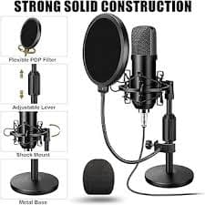 Amazon.com: Podcast Equipment Bundle, 48V Condenser Microphone Bundle with 3 Custom Sound Effect Buttons, Podcast Microphone Recording Studio Package for Podcasting Live Streaming Singing PC Mobile TikTok YouTube : Musical Instruments