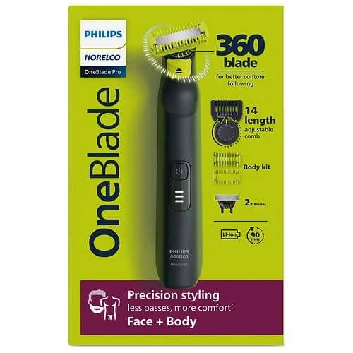Philips Oneblade Pro 360 Hybrid Electric Trimmer QP6542/70