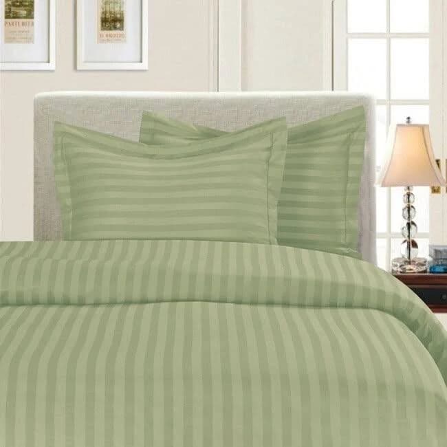 Porch & den Fairfield Dobby Stripe 3-Piece Duvet Cover Set
