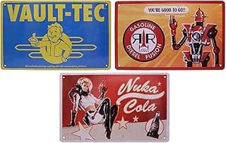 Fallout 3-Piece Tin Sign Set
