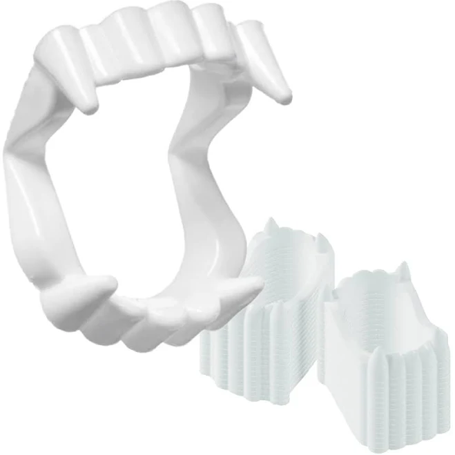 Funny Halloween Teeth Fangs Costume (24-Pack)