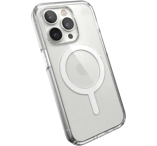 Speck Presidio Perfect-Clear MagSafe Case for iPhone 14 Pro