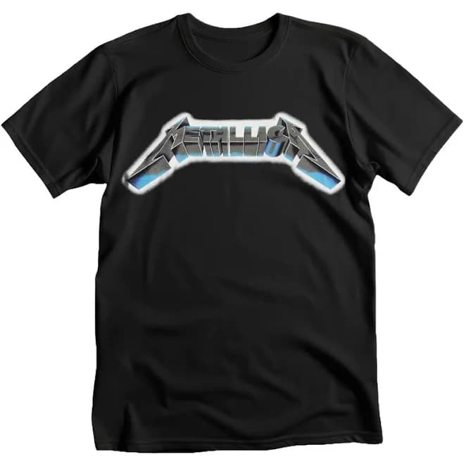 Metallica Classic Logo T-Shirt Black