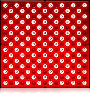 LED-Red-Light-Therapy-Device - 45W LED Panel Deep 660nm and Near-Infrared 850nm Light Combo for Skin Beauty, Pain Relief of Muscles and Joints