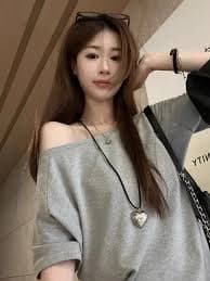 Camisetas de manga corta con hombros descubiertos y un hombro para mujer, Top ligero y perezoso de Color sólido con hombros descubiertos, diseño de hombros descubiertos - AliExpress