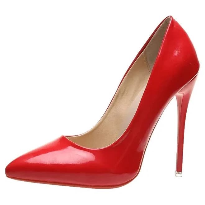 prolyf styles Elegant Red Sole Stiletto Pumps