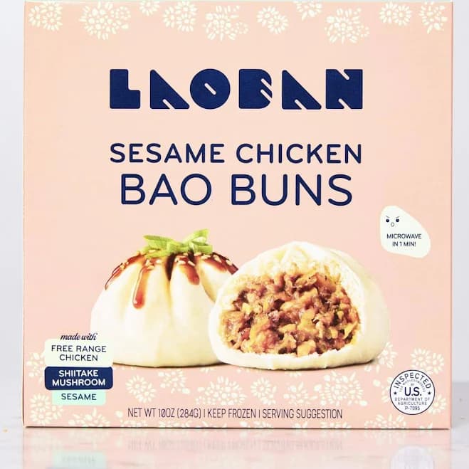 Laoban Bao Buns Sesame Chicken Dumpling
