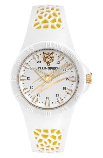Philipp Plein Men's Thunderstorm Silicone Watch