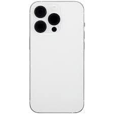 Replacement Back Housing W/ Small Installed Compatible For iPhone 14 Pro (US) (No Logo) (Aftermarket +) (Silver) - Walmart.com