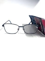 Foster Grant reading glasses simply specs metal square blue VRL 2102 2.75 - Walmart.com