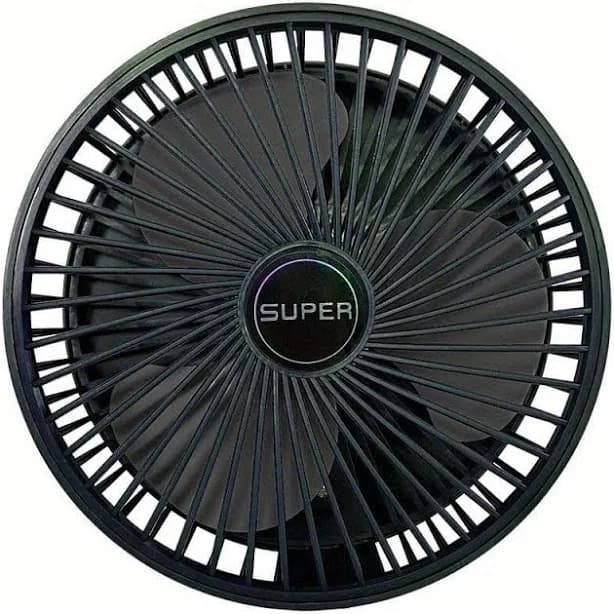 Adrinfly 180 Swing Head Portable USB Powered 3 in. 1 Fan Speeds Desk Fan