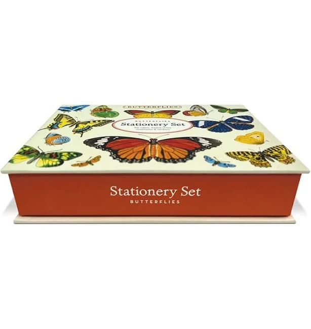 Cavallini & Co. Butterflies Stationery Set