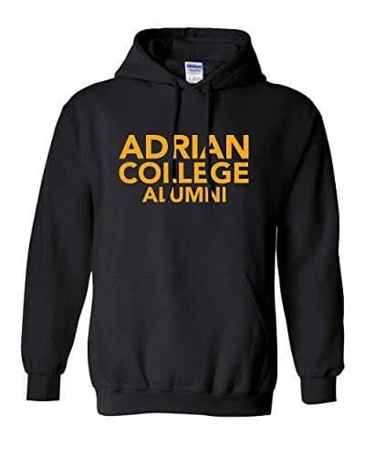 Adrian College Alumni Stacked Hoodie