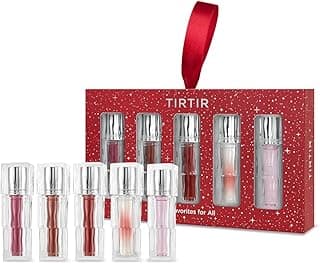 Holiday Lip Stain Gift Set | 12H Lasting Korean Lip Gloss Stocking Stuffers for Women, set of 5