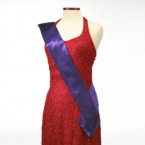 Satin Pageant Sash (12 Pcs)