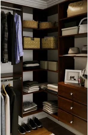 Latitude Run 30" W Closet System Corner Tower Kit