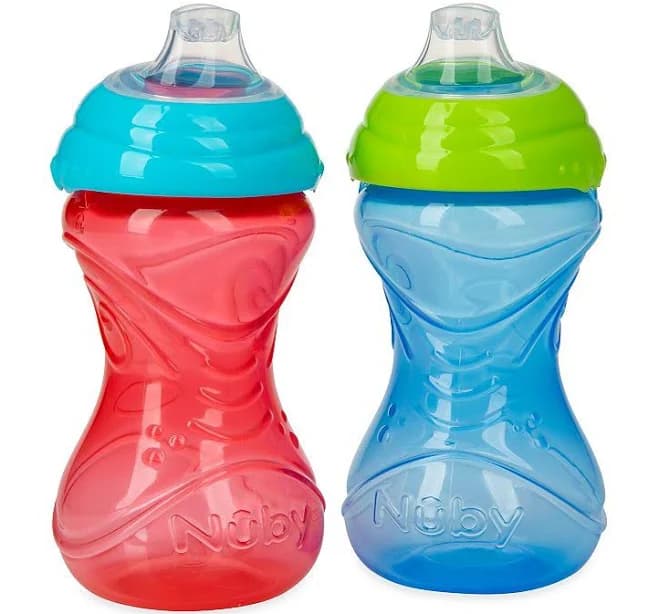 Nuby Clik-It Soft Spout Sippy Cup