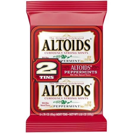 Altoids Peppermint Breath Mint Tins - 3.52 oz (Pack of 4)