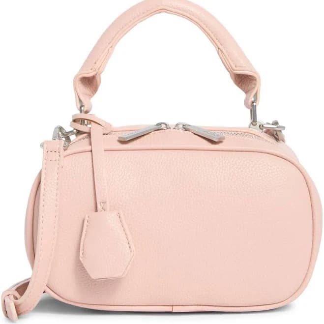 BCBG Mini Top Handle Zip Crossbody Bag