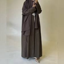 Alef | Other | Alef Winter Brown Abaya And Hijab Scarf New With Tags | Poshmark