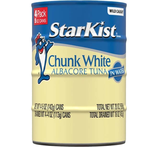 StarKist Chunk White Albacore Tuna in Water 5 oz Can (12-Pack)