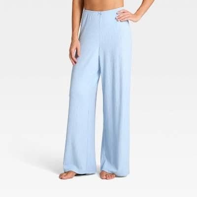 Auden Women's Ribbed Pajama Pants