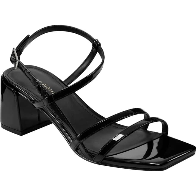 Marc Fisher Women's Jeci Block Heel Strappy Sandals