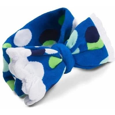 Pavilion Gift Company Polka Dot Ruffled Knitted Headband