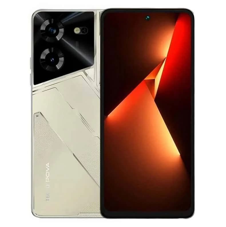 Tecno Pova 5 LH7n 256GB 8GB RAM Gsm Unlocked Phone Mediatek MT8781 Helio G99 50MP