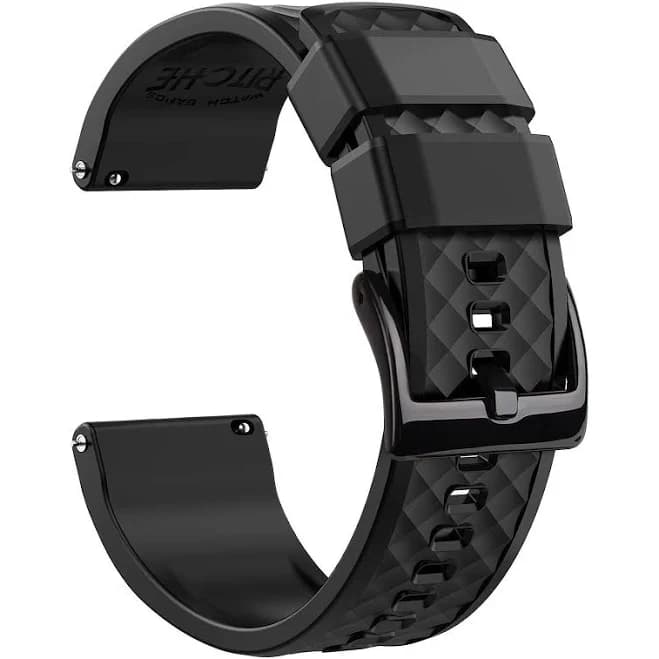 Ritche Men's Silicone Quick Release Watch Bands