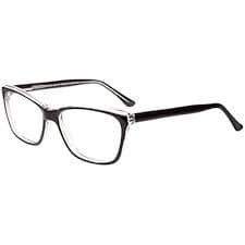 Cat Eye Glasses Frame Women Tr90 Clear Lens Gradient Anti Blue Light Glasses Fashion Cp Acetate Temple Eyewears, Black Clear Frame at Amazon Women's Clothing store