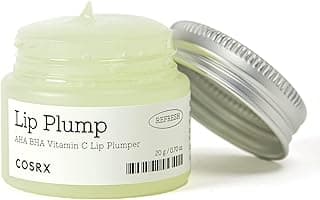 Lip Care Balm for Dry Chapped Lips, Enriched with Shea Butter, Sleeping Mask, Korean Skin Care, Animal Testing-Free, Artificial Fragrance-Free, Parabens-Free (Lip Plumper)