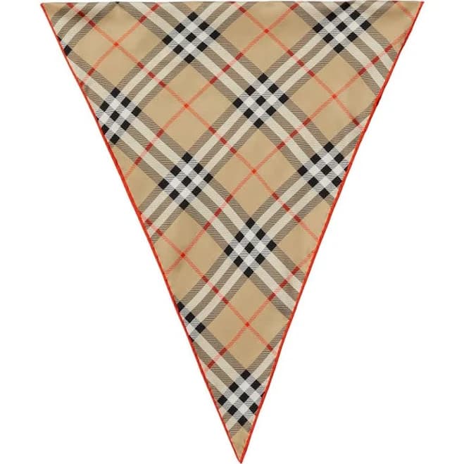 Burberry Check Silk Foulard