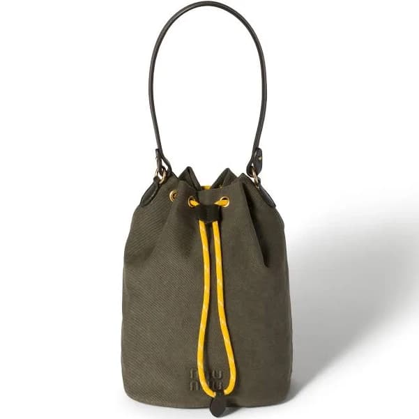 Miu Miu Gabardine Pouch