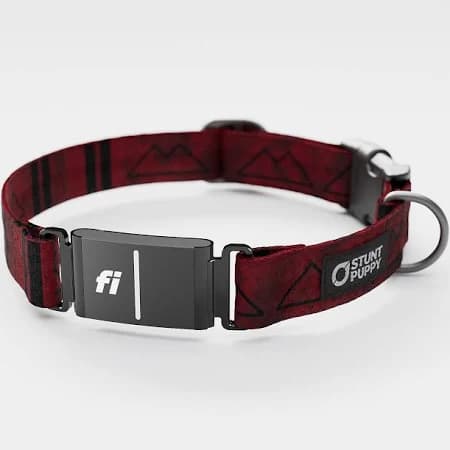Stunt Puppy Mountain Pattern Puppy Collar
