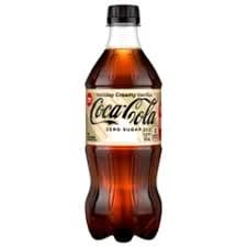 Coca-Cola Zero Sugar Holiday Creamy Vanilla Soda