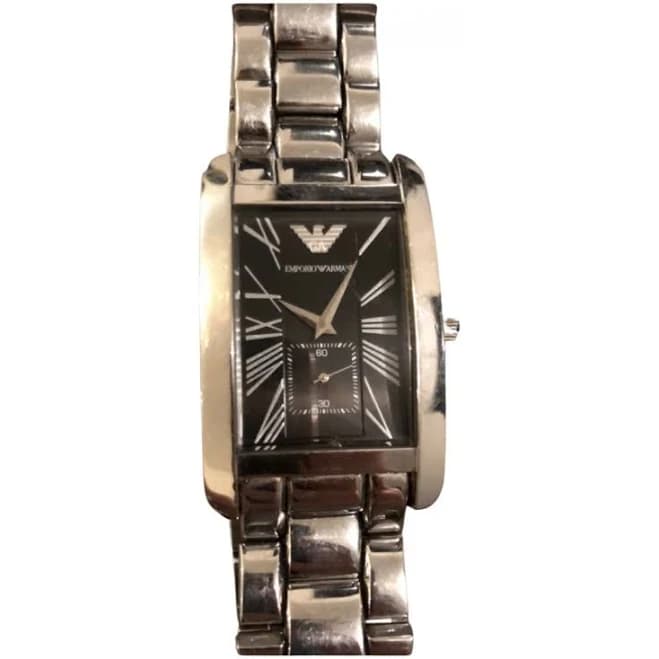Emporio Armani Ar0156 Mens Classic Stainless Steel Watch