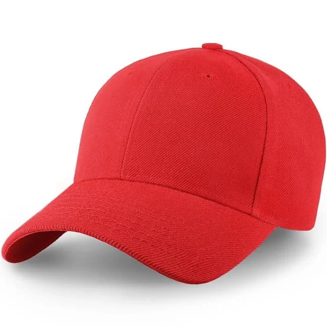 Magic Men's Plain Blank Baseball Hat with Adjustable Hook and Loop Closure