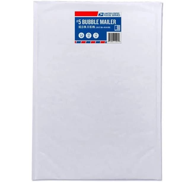 USPS Bubble Mailer 25-Pack