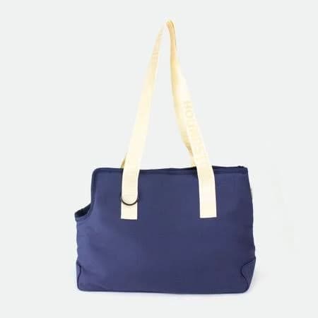 Houndstone Navy Canvas Soft Sided Dog Carrier