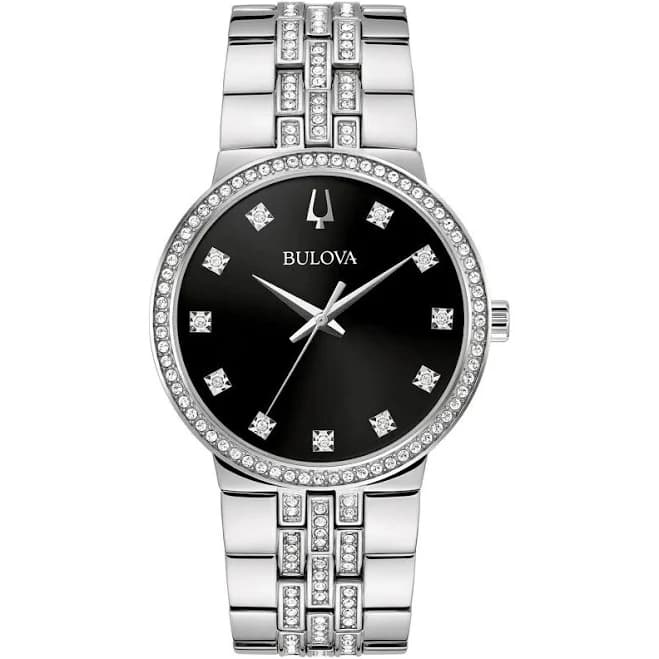 Bulova Men's Crystal Quartz Watch