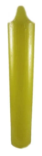 Yellow Pillar Candle