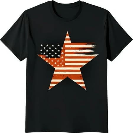 Vintage Star Graphic T-Shirt