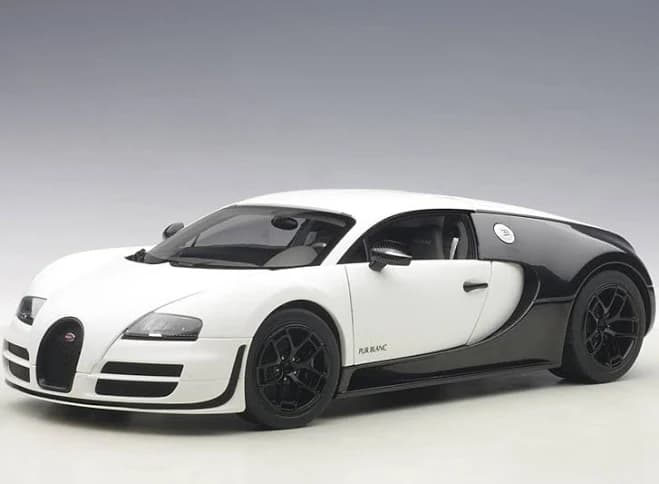 AUTOart Bugatti Veyron Super Sport Pur Blanc Edition 1/18