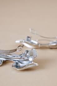 Mini Metal Bow Hair Clips, Set of 2 | Anthropologie UK