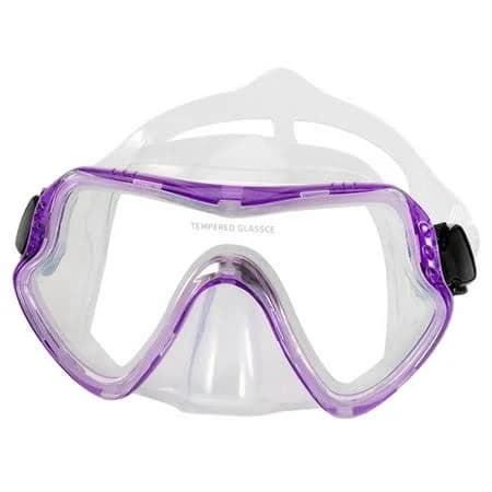 Zpaqi Scuba Diving Mask Swimming Goggles Comfortable Silicone Skirt Snorkeling Mask