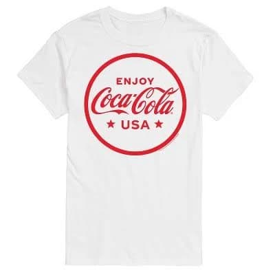 Men's Coca-Cola Enjoy Coca Cola USA Short Sleeve Graphic T-Shirt
