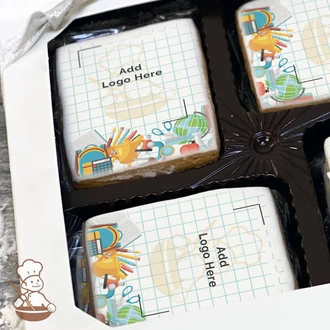 School Rules Logo Cookie Large Gift Box