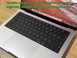 Amazon.com: Keyboard Stickers Specifically for MacBook, Frosted Transparent Effect, Compatible with 13-16 Inch Air/Pro : Electronics