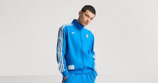adidas Real Madrid Terrace Icons Track Top - Blue | Free Shipping with adiClub